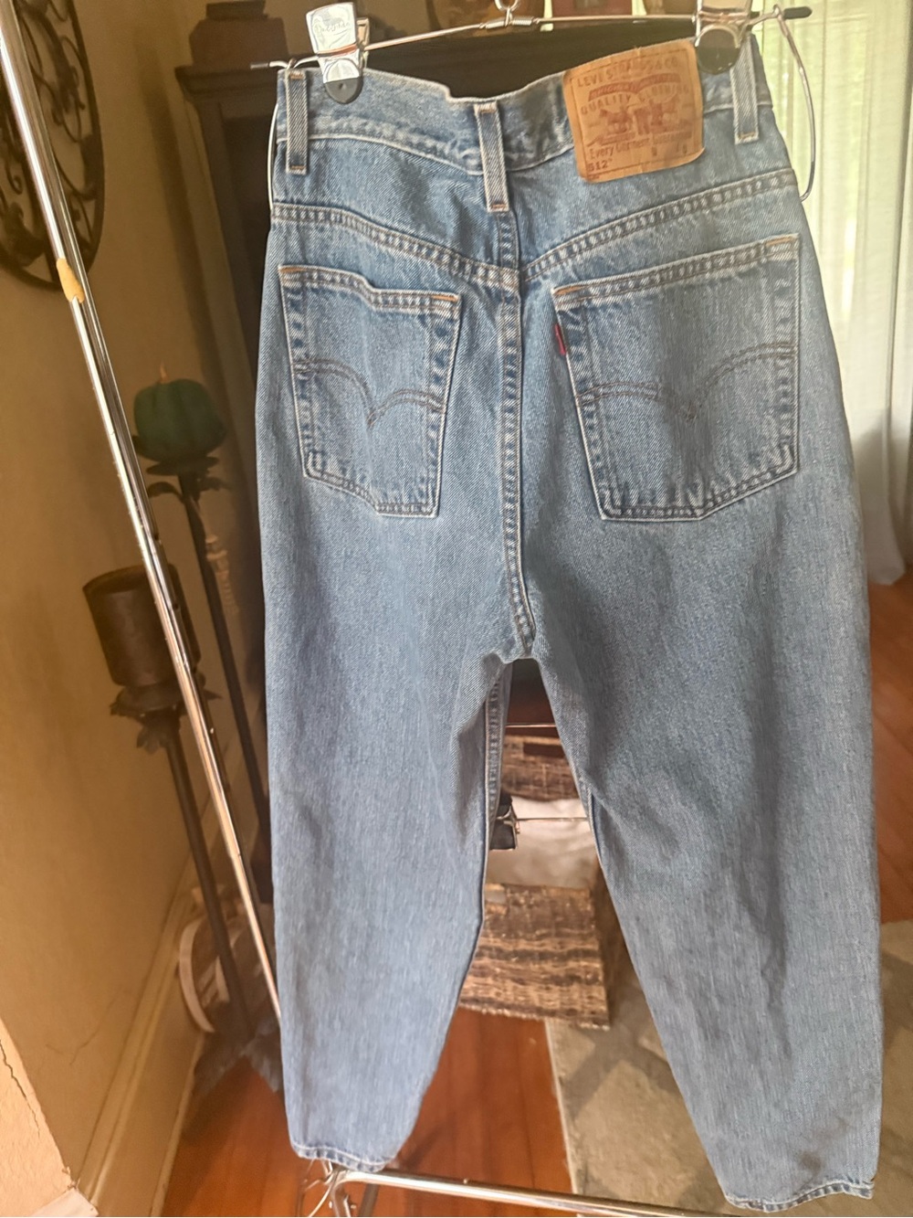 Vintage 2000s Levi's 512 Light Blue Denim Straight Leg Jeans